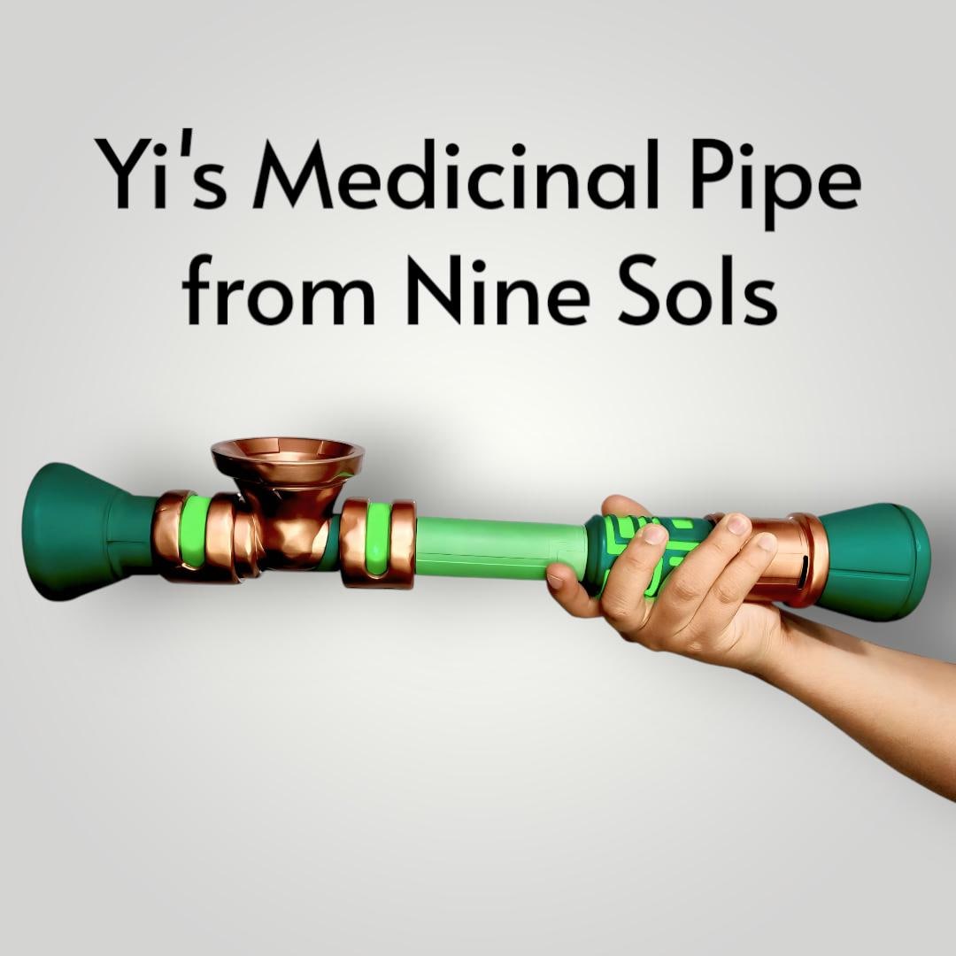 Nine Sols 九日 – Yi's Healing Medicinal Pipe (functional Cosplay