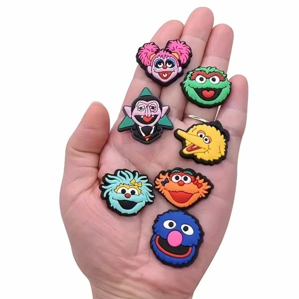 Jibbitz Crocs Sesame Street Etsy