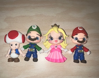スーパーマリオ粘土セット全4種、弓用粘土
