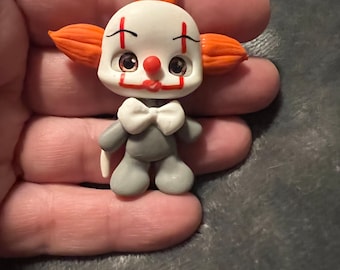 ハロウィンのリボン用粘土 - 粘土のリボンセンター、粘土人形、リボンセンターピース、リボン用粘土センター、怖い