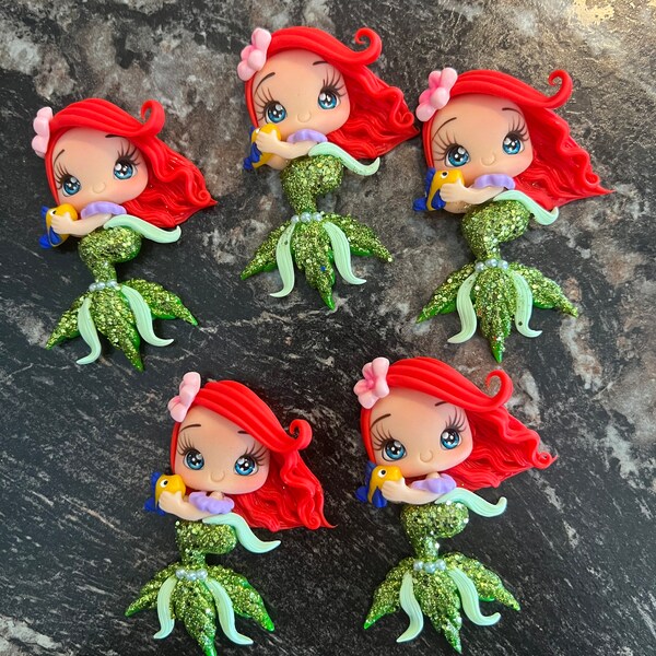 Clay Doll for Bows Etsy