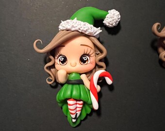 クリスマス ナヴィダード - 弓用粘土 - 粘土弓センター 粘土人形、弓センターピース、弓用粘土センター、クリスマス粘土