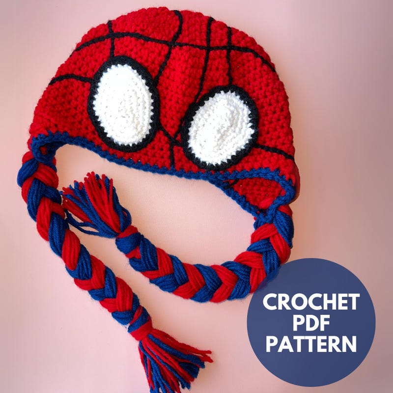 Spiderman Beanie - Etsy
