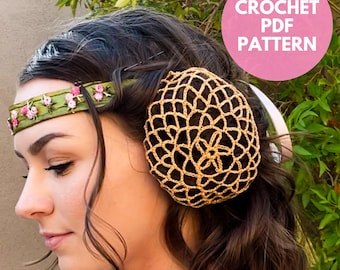Padme Bun Covers - Digital PDF Crochet Pattern
