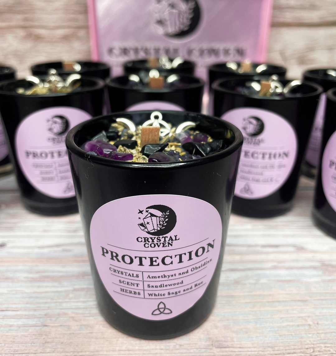 Handmade Protection Candle Etsy