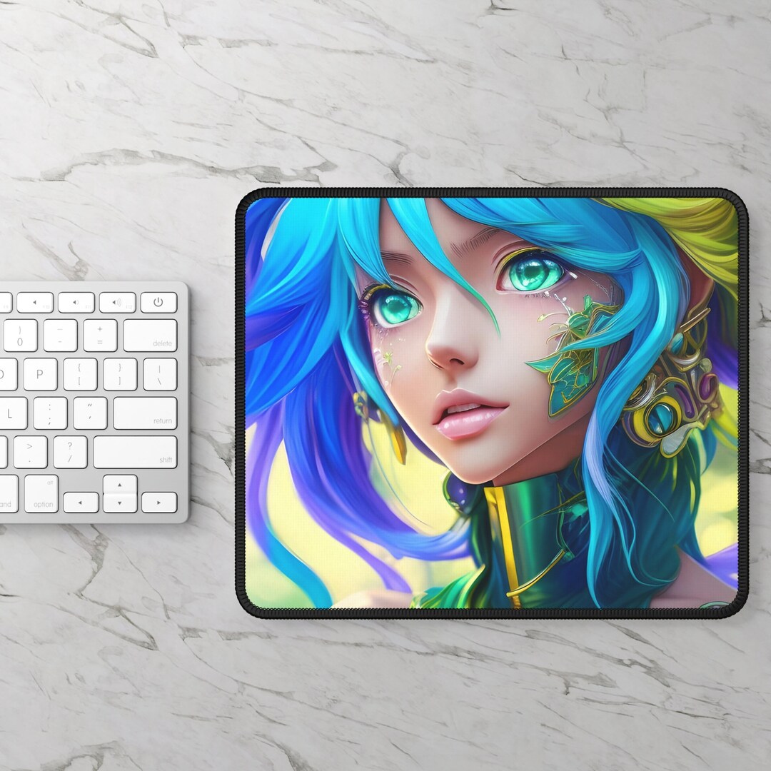 Anime Girl Koko Gaming Mouse Pad, Anime Lover, Anime Fan, Manga Fan