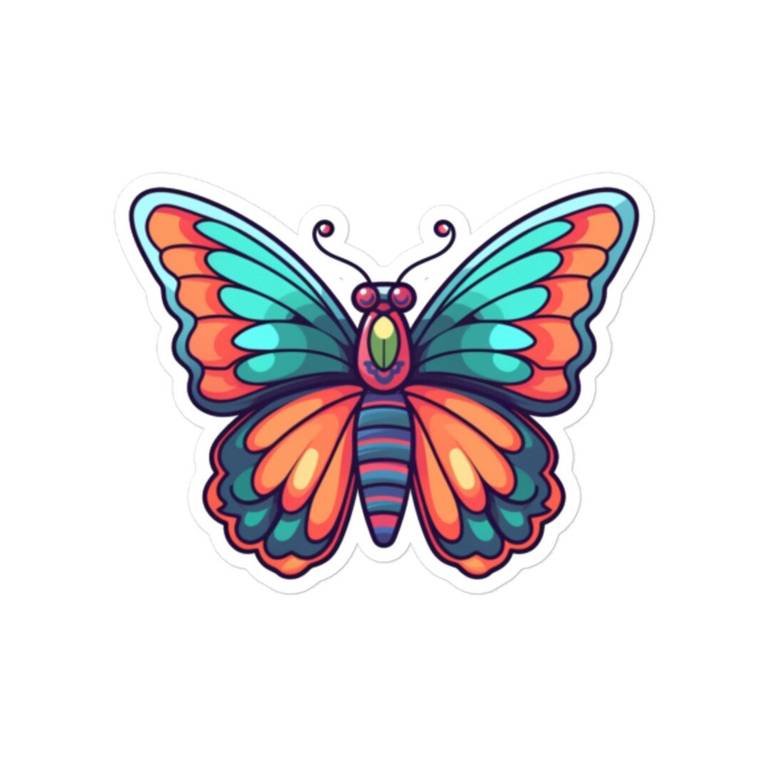Butterfly Side Sticker This item is unavailable - Etsy