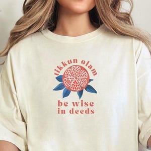 Tikkun Olam Shirt Israel Shirt bin Yisrael Chai Shirt Unterstützung Israel Shirt Jüdisches Shirt Stand mit Israel Shirt Jüdisches TShirt Hebräisches Shirt