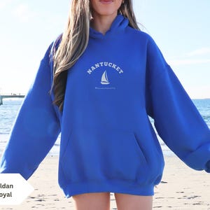 Sweatshirt Nantucket Shirt Nantucket Beachy Sweatshirt Zeilshirt Beachy Sweatshirt Old Money Esthetic Coastal Oma Beachy Hoodies