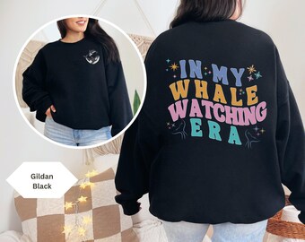 Camisa de ballena Alaska Sudadera Ocean Animal Camisa Orca Camisa Marina Camisa de crucero de Alaska Camisa de Alaska Camisa de crucero de Alaska Sudadera de crucero de Alaska