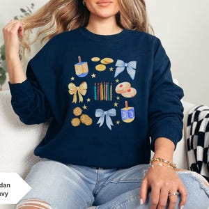 Bluza Chanuka Bluza Chanuka Bluza Święto Świateł Bluza Chanuka Bluza Chanuka Sweter Chanuka Bluzy Chanuka