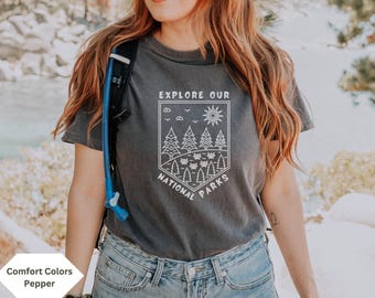 Granola Girl Gorpcore Hiking Shirt Earth Day Shirt Forestcore Outdoorsy Gifts Hiking Clothes Earthy Clothing Outdoorsy Gifts Granola Things