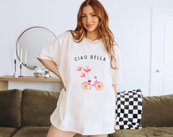 Ciao Bella La Dolce Vita Italy Shirt Florence Italy Rome Italy Shirt Italia Shirt Italian T Shirt Italy Tshirt Italy Shirts Rome Tshirt