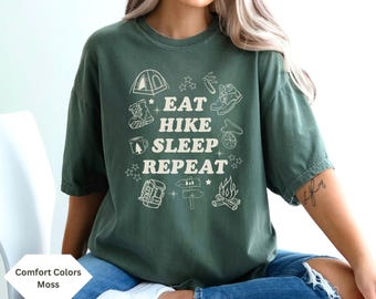 Granola-kleding voor meisjes Gorpcore Forestcore Outdoor-cadeaus Wandelkleding Outdoor-cadeaus Campingshirt Muesli-meisje Esthetisch Preppy Stuff