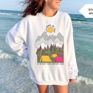 Alaska Sweatshirt Alaska Shirt Granola Girl Gorpcore Alaska Crewneck Colorado Shirt Mountain Crewneck Wanderlust Shirt Outdoorsy Shirt