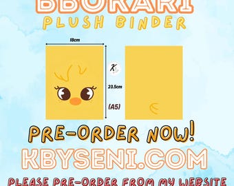 BbokAri Skzoo A5 Plush Binder [PRE-ORDER]