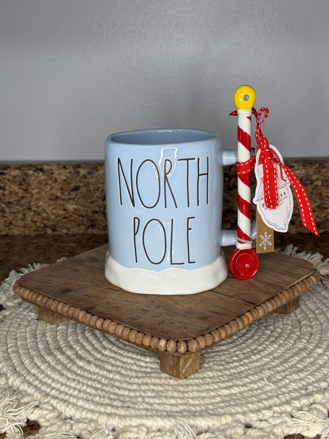 North Rae Rae Dunn North Pole Mug With Spoon NEW - Etsy