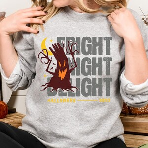 Fright Night Delight sweatshirt,Halloween gift,Halloween Sweatshirt,Halloween Sweater,Halloween Shirt,long sleeve,halloween party,funny tee