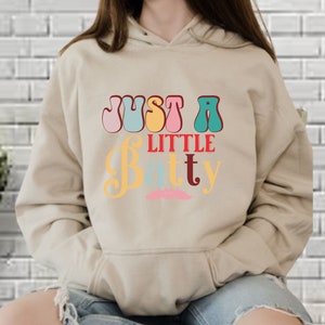 Just a Little Batty Hoodie,Aesthetic Hoodie,Halloween Sweat Shirt,Halloween Shirt,Spooky Hoodie,Y2k Clothes,Hooded Sweatshirt,Halloween gift