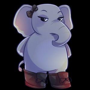 Digital Cartoon Kid Characters