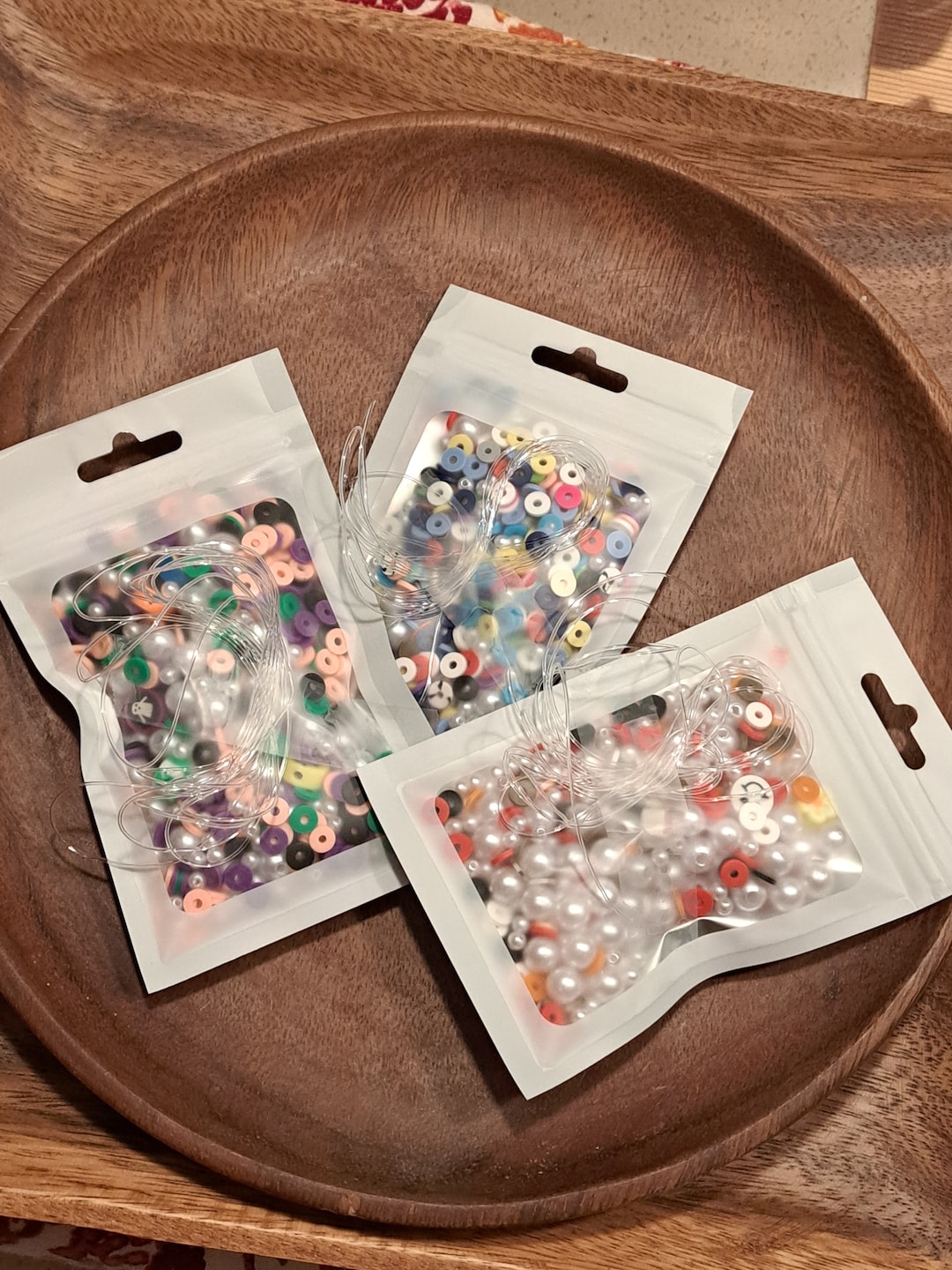 BUILD YOUR OWN Clay Beads With Extra String for Building - Etsy