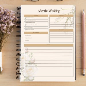 Printable Wedding Planner, Digital Wedding Planner, Wedding Budget ...