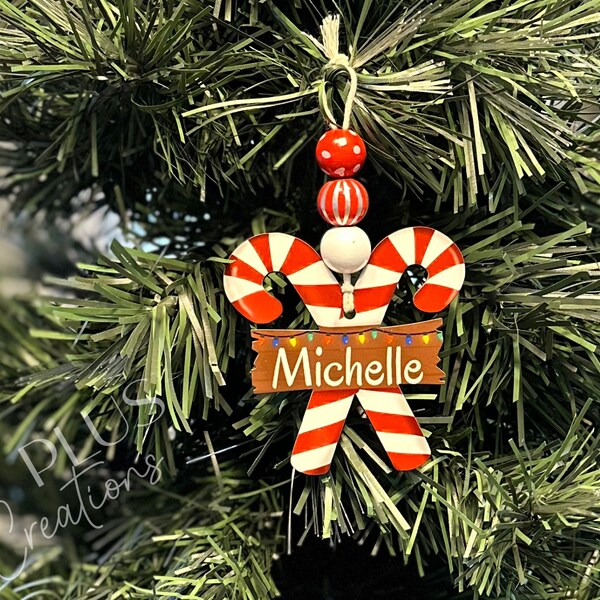 Personalized Christmas Ornament, Unique Gifts & Tags in One