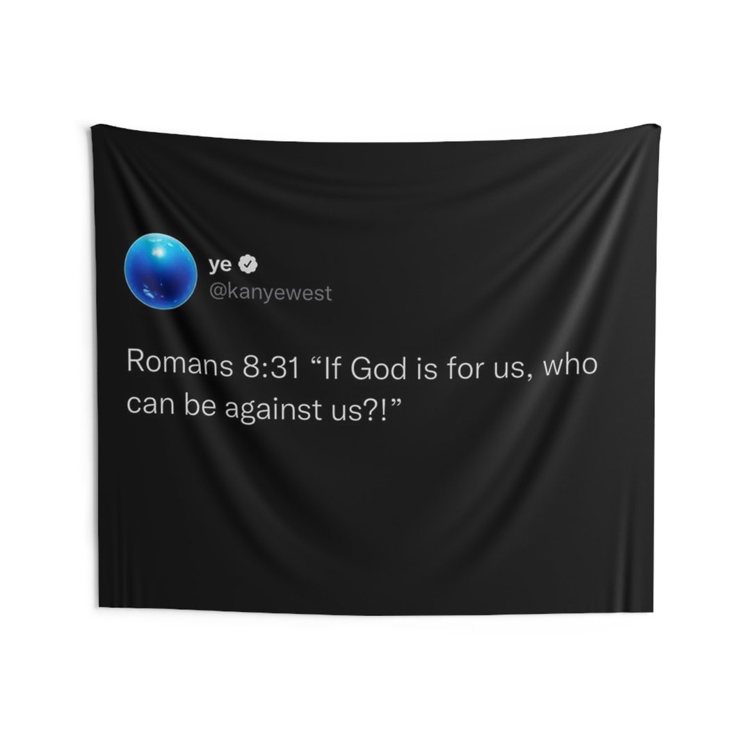 Kanye West Tweet Wall Tapestry - Etsy