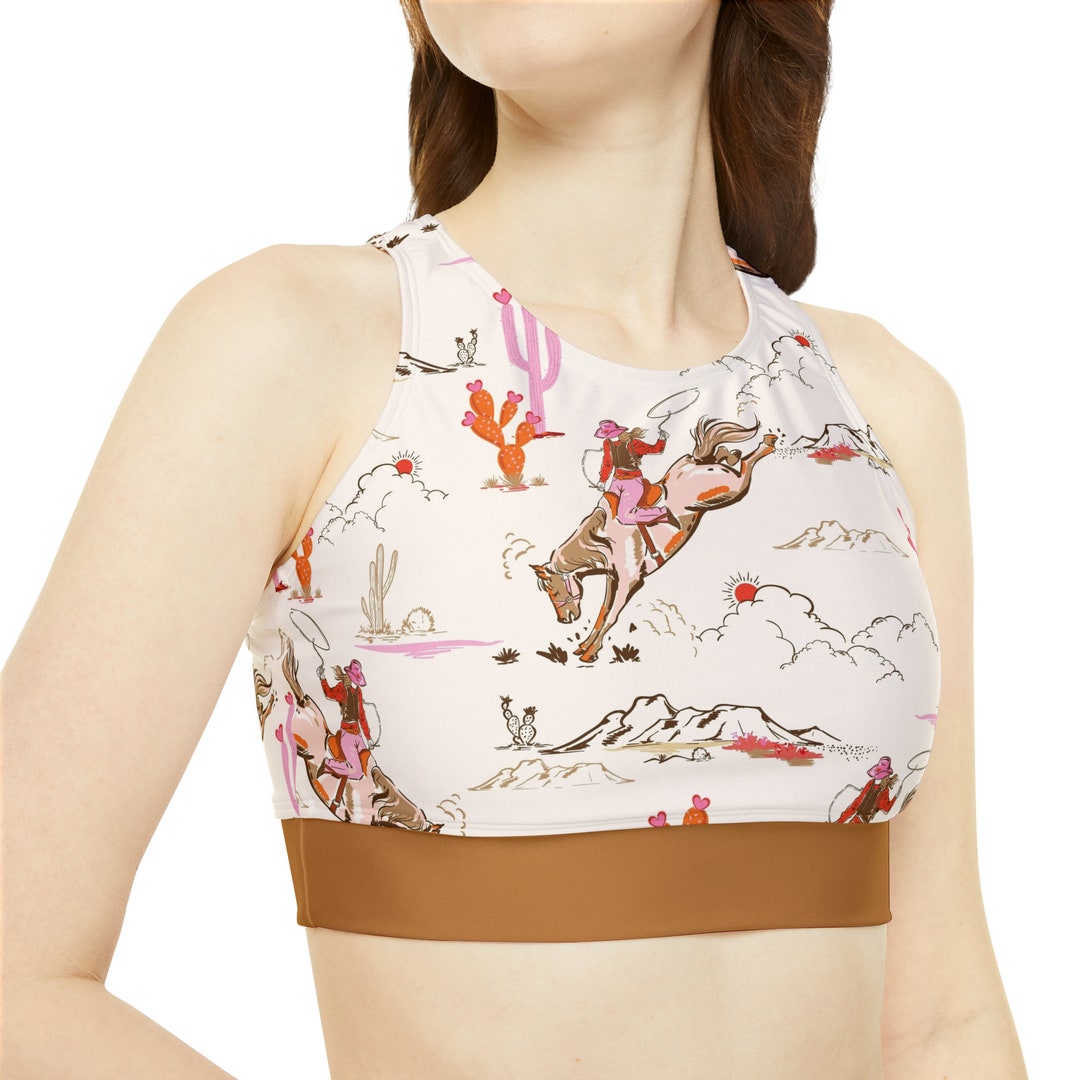 Wild West Cowgirl Bikini Top