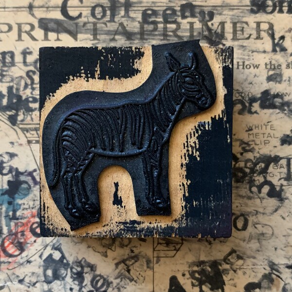 Vintage Animal Wood Rubber Stamps for Crafting Vintage Safari Animal Stamp zebra wood Stamp African Theme Stamp Zebra Stamp Zoo Animal Stamp