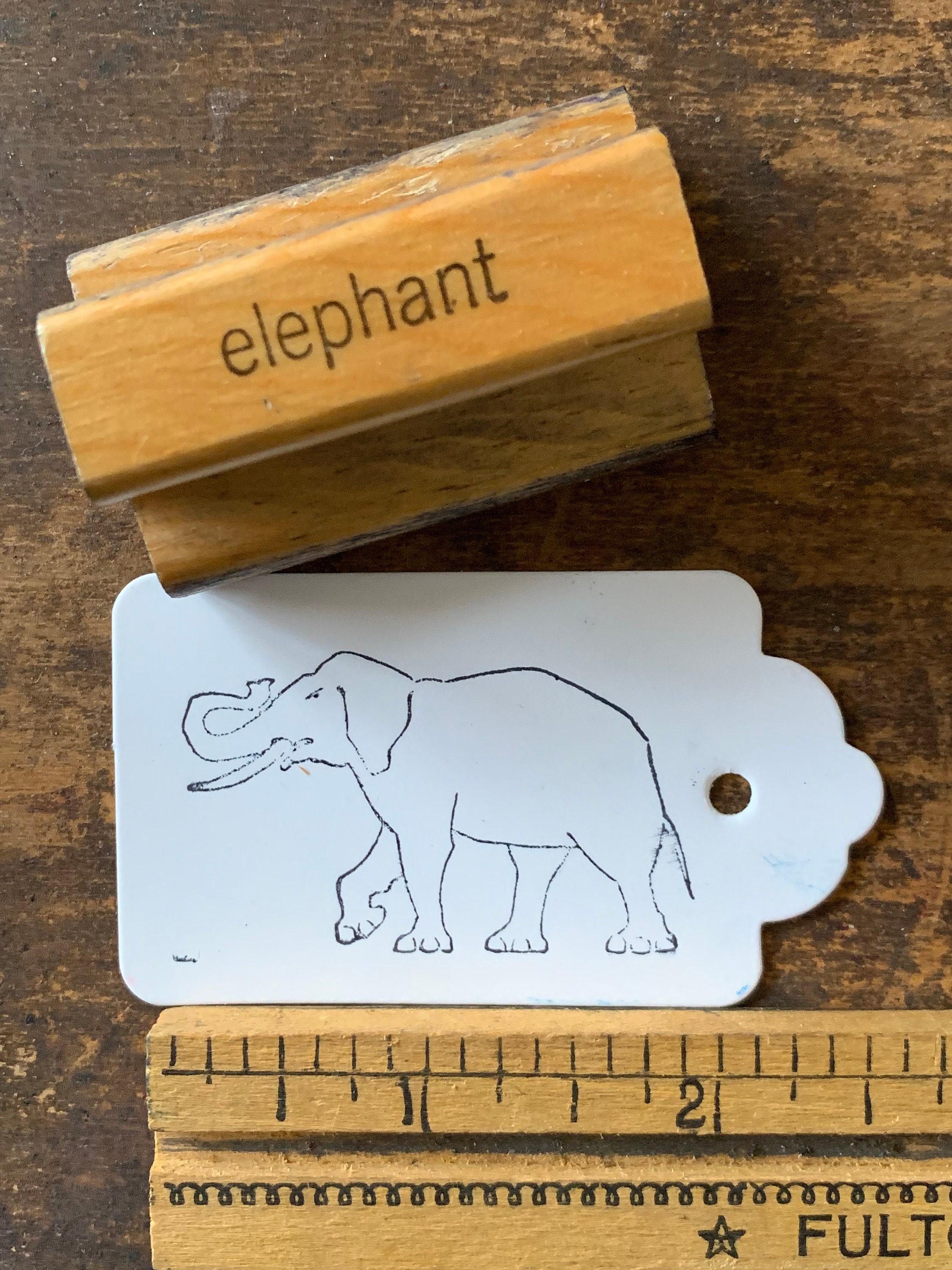 Vintage Animal Wood Rubber Stamps for Crafting Vintage Safari Animal ...
