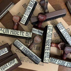 Vintage Holzstempel Vintage Werbestempel Ladenstempel Gewerblicher Holzstempel Vintage Business Holzstempel Bürostempel Buchhaltungsstempel