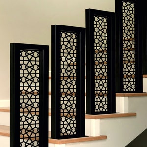 1-1/2&quot;x 1-1/2&quot; custom railing for steps, Indoor Handrail, Staircase railing, exterior handrail, safety handrail, iron stair railing,