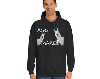 Unisex College Hoodie Sudadera Capucha