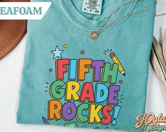 Teacher Shirt, Fifth Grade Teacher Shirt, New Teacher Gift, Teacher Appreciation Gift, Teacher Thank You Gift, Teacher Accessories