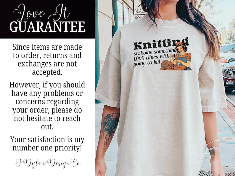 Knitting Shirt Knitting Gift Knitting T-Shirt for Her Gift for Grandma Mom Gift Knitting Sarcastic Funny Meme tshirt Knitting Lover Tee image 4