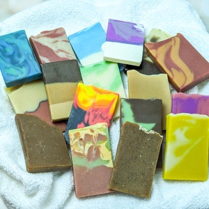 Handmade Soap Sample Bag, Sample Soap Pack, Trial Size Soap, Zero Waste, Eco Friendly, Vegan Soap, Artisan Soap, Gift Soap image 5