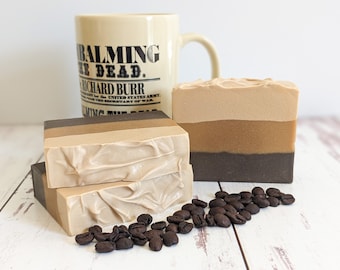 Handmade Coffee Soap: Vegan Artisan Cold Process Bar