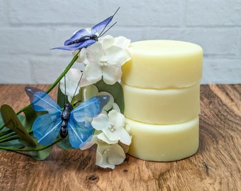 Acondicionador sólido artesanal en barra: Sin fragancia, cuidado del cabello sin residuos