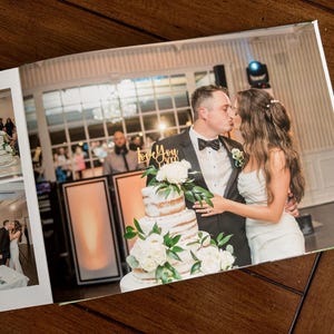 11x14 Layflat Photo Album, Custom Matte Hardcover