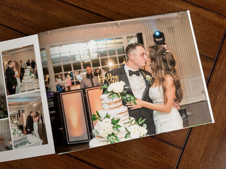 Personalized Matte LayFlat WeddingPhoto Album