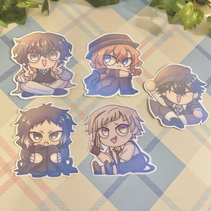 BSD Literatur Hunde - Matte Sticker