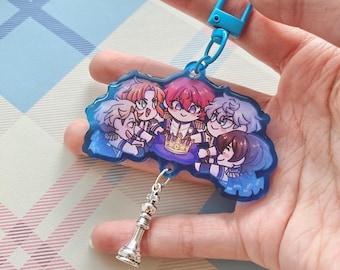 Accesorio de ajedrez intercambiable Enstars Knights: dije acrílico
