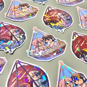 Alien Stage Mizisua/Ivantill Terrarium Stickers - Holographic