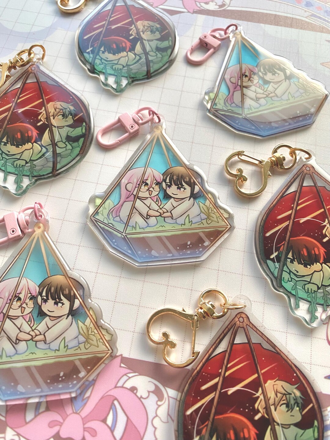 Alien Stage Mizisua/ivantill Terrarium Acrylic Charms - Etsy