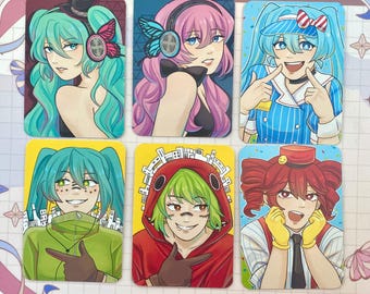 Tarjetas fotográficas de Vocaloid