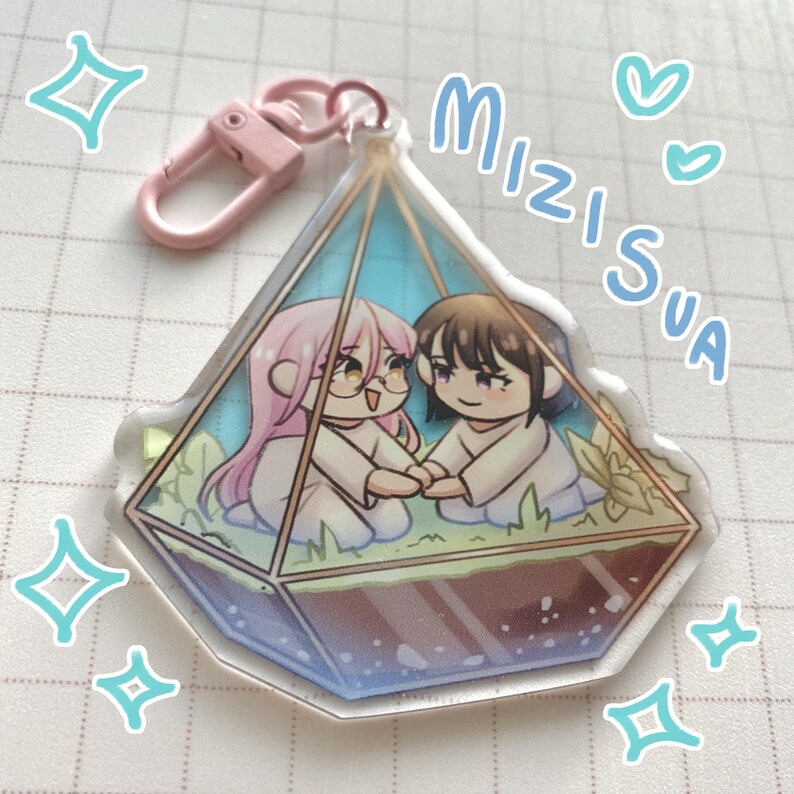 Alien Stage Mizisua/ivantill Terrarium Acrylic Charms - Etsy