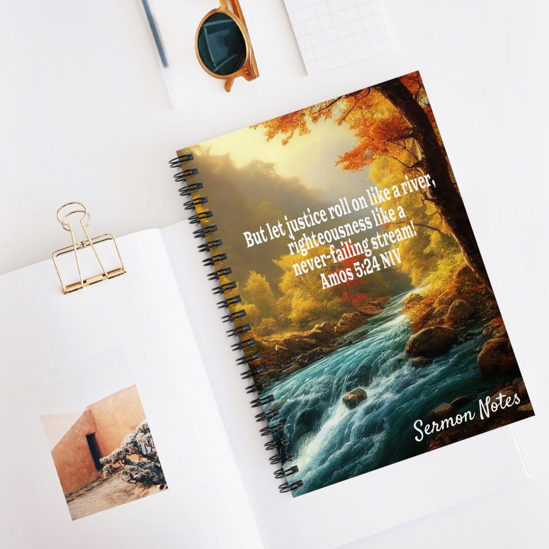 Christian Spiral Notebook, Sermon Notes, Bible Study Notes, Journals ...