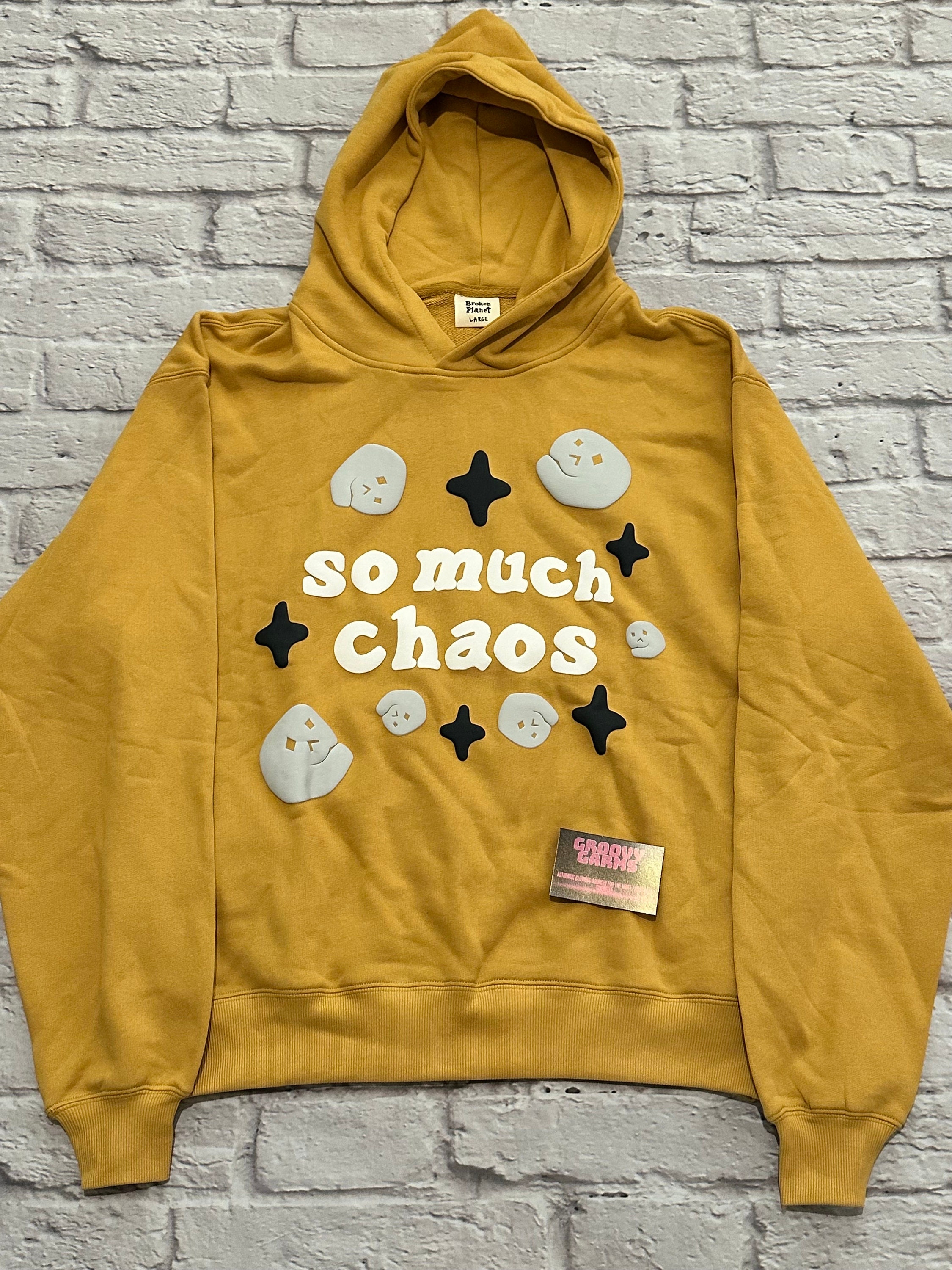 Buy Broken Planet so Much Chaos Find Your Balance Hoodie Online in