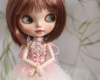 Vestido de muñeca BJD hecho a mano: atuendo personalizado para muñecas OB24